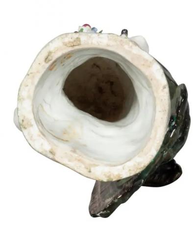 French Porcelain Figure of a Parrot
