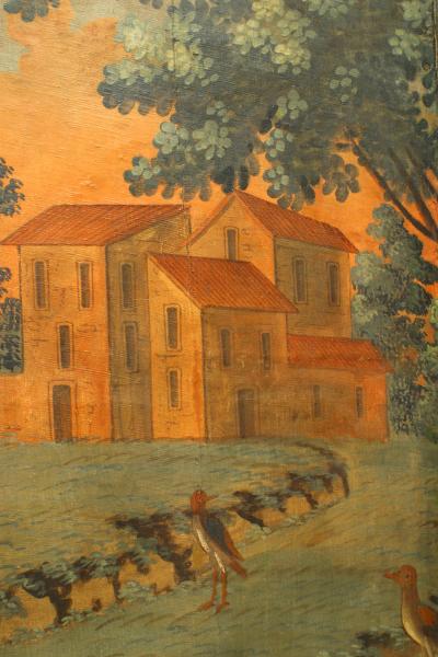 French Provincial 6 Fold Screen