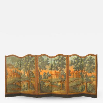 French Provincial 6 Fold Screen