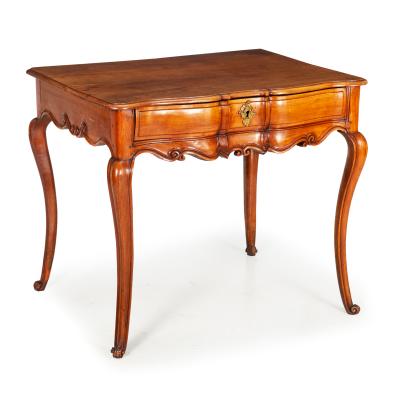 French Provincial Antique Cherrywood Writing Table mid 18th century
