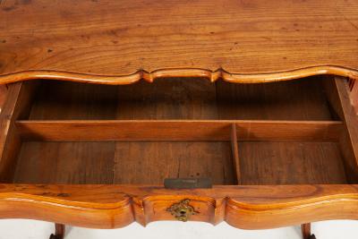 French Provincial Antique Cherrywood Writing Table mid 18th century