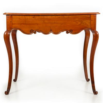 French Provincial Antique Cherrywood Writing Table mid 18th century