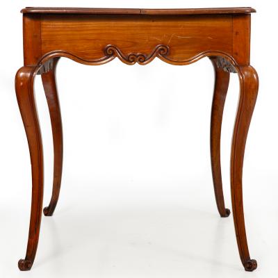 French Provincial Antique Cherrywood Writing Table mid 18th century