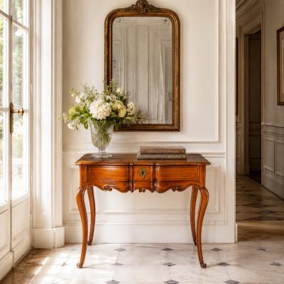 French Provincial Antique Cherrywood Writing Table mid 18th century