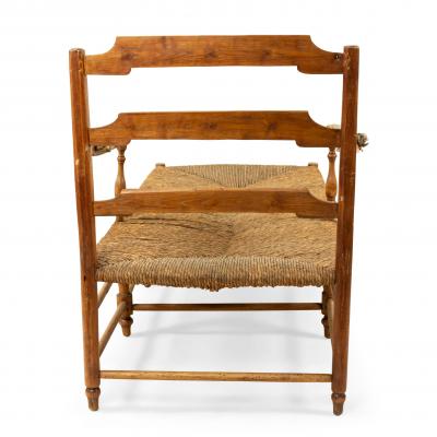 French Provincial Fruitwood Chaise