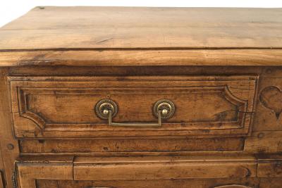French Provincial Louis XV 18th Cent Walnut Commode