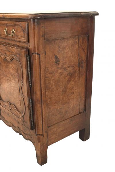 French Provincial Louis XV 18th Cent Walnut Commode