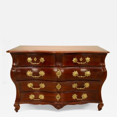 French Provincial Louis XV Mahogany Chest