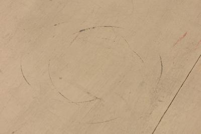 French Provincial Louis XV Painted Dining Table