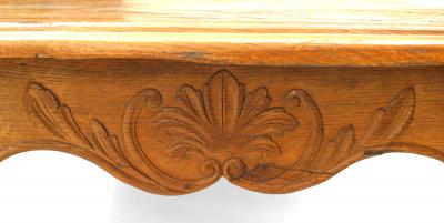 French Provincial Oak Dining Table