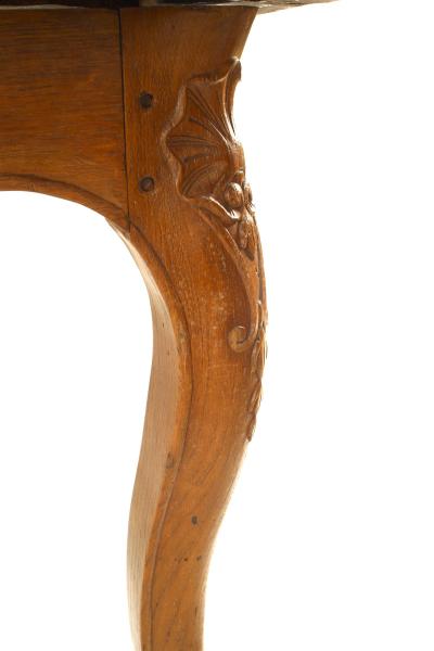 French Provincial Oak Dining Table