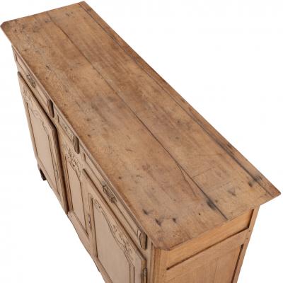 French Provincial Oak Sideboard 19th C 