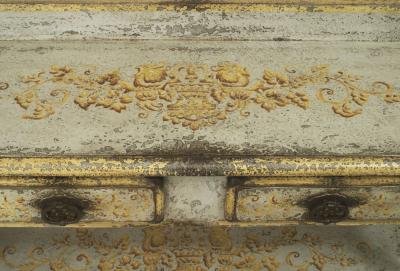 French Provincial Painted Work Table