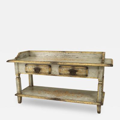 French Provincial Painted Work Table