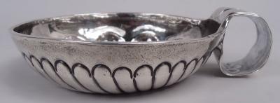 French Provincial Restauration Silver Wine Taster