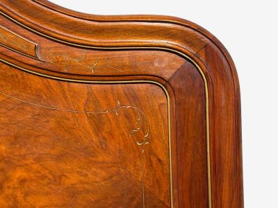 French Provincial Style Twin Headboards Walnut Gilt France 20th c 