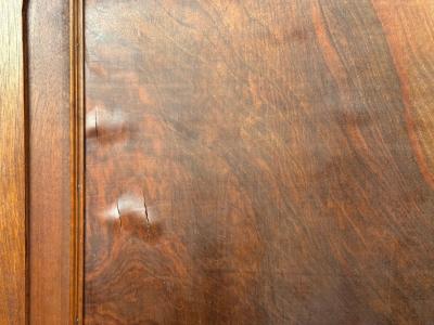 French Provincial Style Twin Headboards Walnut Gilt France 20th c 