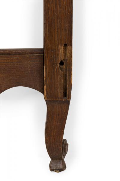 French Provincial Style Walnut Twin Bed