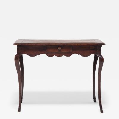 French Provincial Tea Table with Drawer