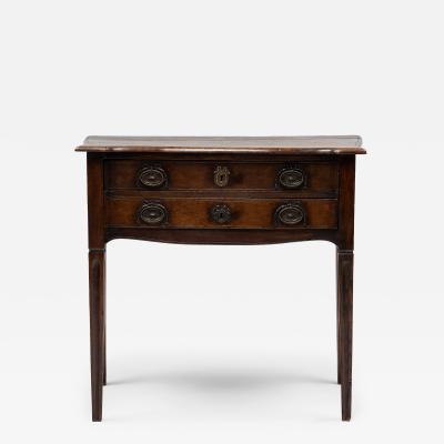 French Provincial Two Drawer Table