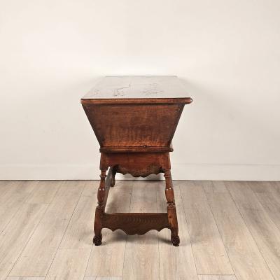 French Provincial Walnut Dough Bin circa 1800