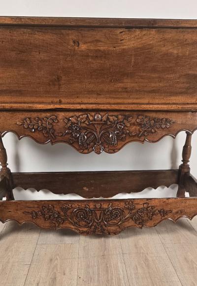 French Provincial Walnut Dough Bin circa 1800