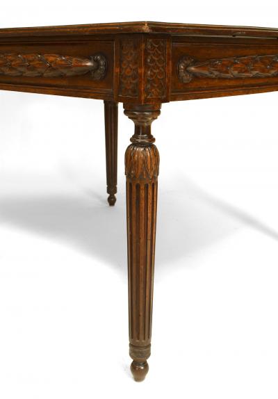 French Provincial Walnut Game Table