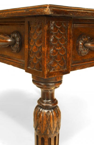 French Provincial Walnut Game Table