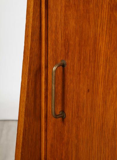 French Reconstruction Oak Cabinet France circa 1950