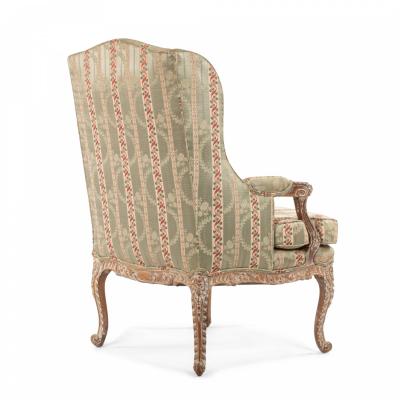 French Regence Bleached Arm Chair