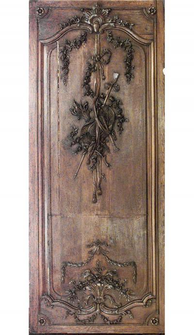 French Regence Oak Paneled Room