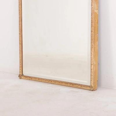 French Regence painted and giltwood mirror circa 1780 
