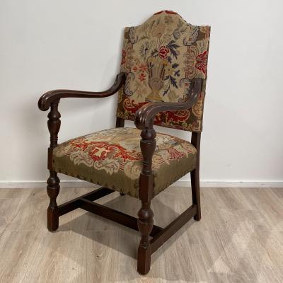 French Renaissance Revival Armchair Circa 1900