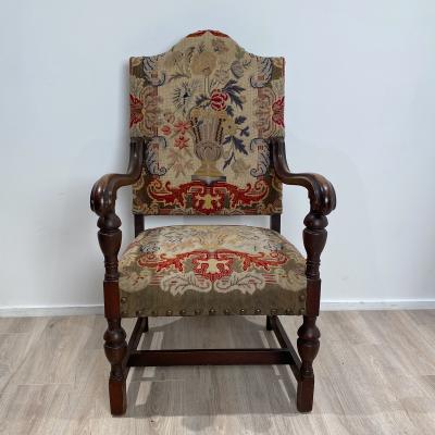 French Renaissance Revival Armchair Circa 1900