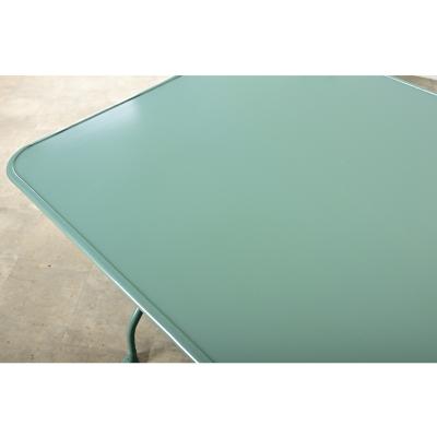 French Reproduction Metal Dining Table in New Powdercoat