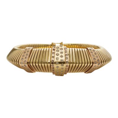 French Retro Triangular Tubogas Bracelet