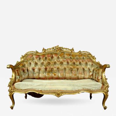 French Rococo Louis XV Settee