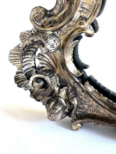 French Rococo Style Carved Giltwood Mirror