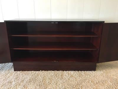 French Rosewood Two Door Sideboard Cabinet