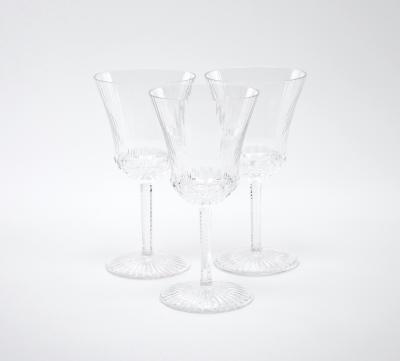 French Saint Louis Crystal Water Wine Glass Service 13 People