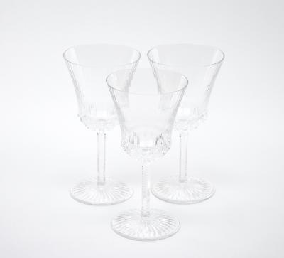 French Saint Louis Crystal Water Wine Glass Service 13 People