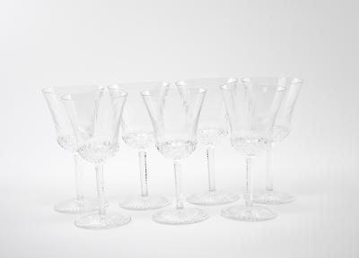 French Saint Louis Crystal Water Wine Glass Service 13 People