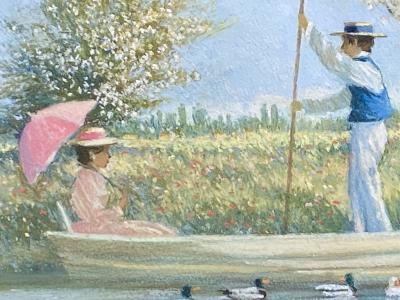 French School The Pink Parasol 