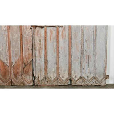 French Set of 19th Century Entry Doors