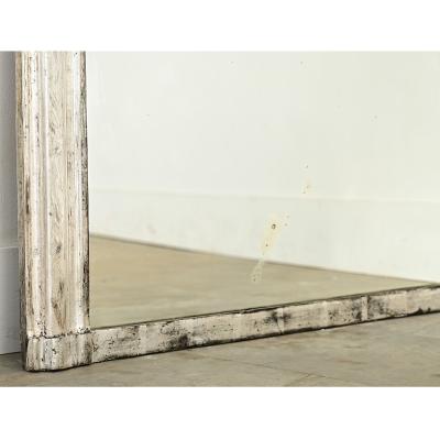 French Silver Gilt Louis Philippe Mantel Mirror