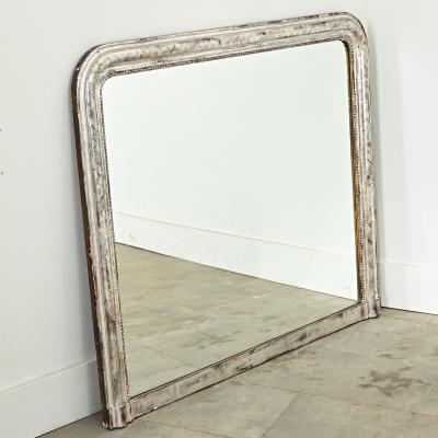 French Silver Gilt Louis Philippe Mantel Mirror