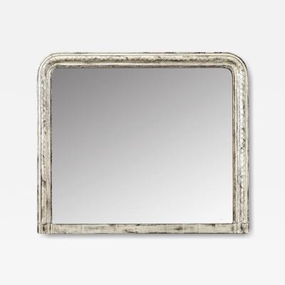 French Silver Gilt Louis Philippe Mantel Mirror