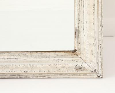 French Silver Gilt Louis Philippe Mirror Late 19th C