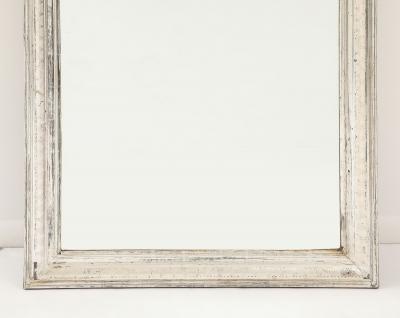 French Silver Gilt Louis Philippe Mirror Late 19th C