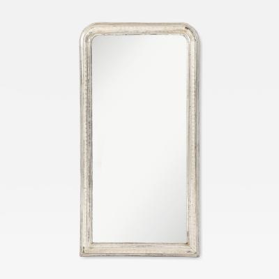 French Silver Gilt Louis Philippe Mirror Late 19th C 